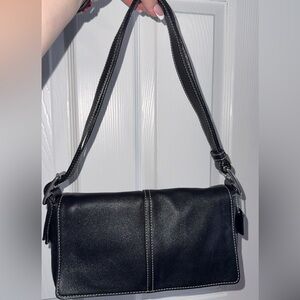 Vintage coach legacy black leather SOLD ‼️